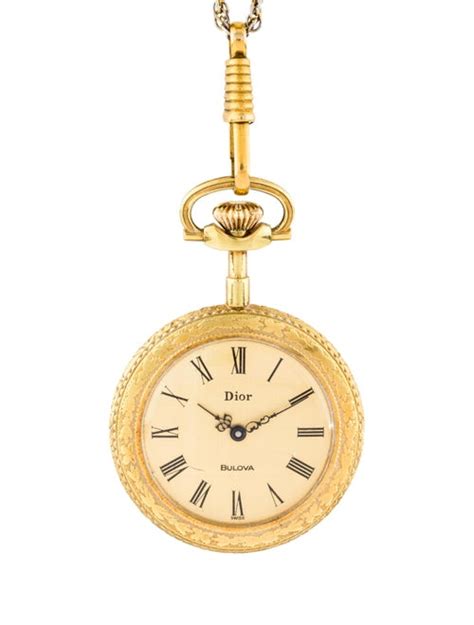 dior bulova pocket watch|Bulova Watch hand identification.